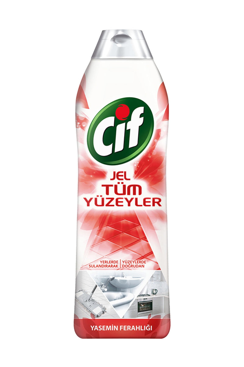 Cif Jel Yasemin Ferahlığı Tüm Yüzeyler için Yüzey Temizleyicisi 750 ML