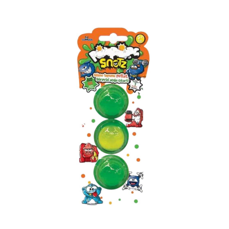 3'lü Slime Paket Slaym Set Yeşil