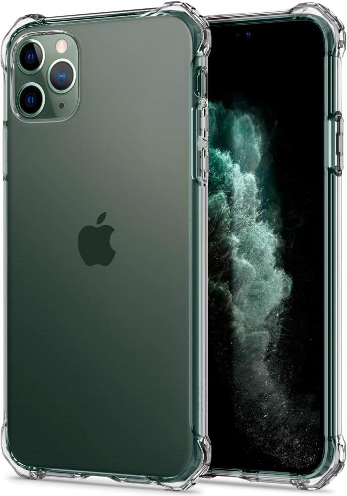 Apple iPhone 11 Pro Kılıf Rugged Armor / Crystal Clear