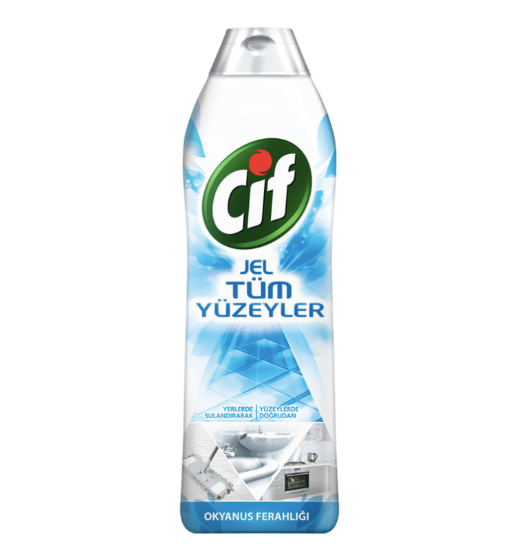 Cif Jel Okyanus Ferahlığı Tüm Yüzeyler için Yüzey Temizleyicisi 750 ML