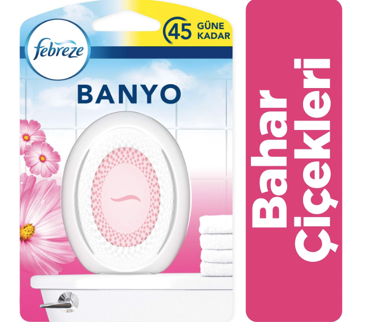 Febreze Hava Ferahlatıcı Banyo Oda Kokusu Bahar Çiçekleri 7,5 ml