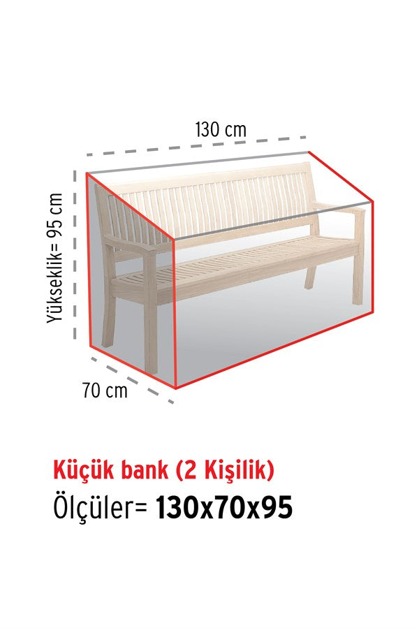 Bahçe Bank Koruma Örtüsü Kılıf 130 cm