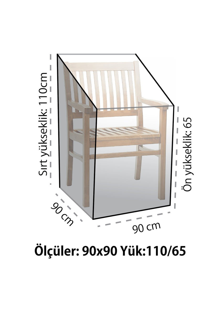 Koltuk  Sandalye Koruma Örtüsü 90 cm